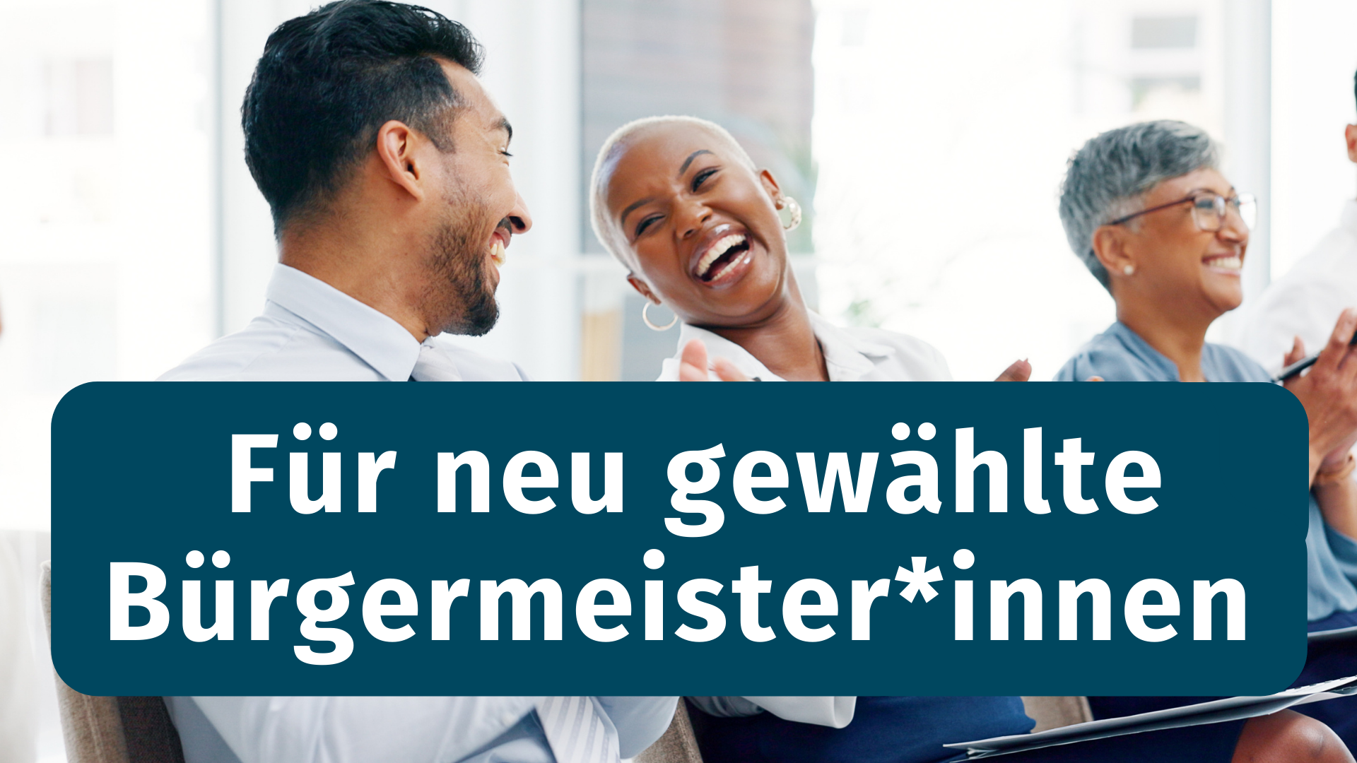 Für neugewählte Bürgermeister